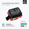 Akku für Husqvarna Automower 305, 105, 308, Gardena R40Li, R70Li, R50Li, R38Li, R40 1500mAh von CELLONIC