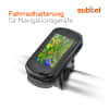 Fahrrad Lenker Halterung für Garmin Alpha 50 100 / Approach G3 G5 / eTrex 10 20 30 / GPSMAP / Oregon Serie Fahrradhalterung Lenkerhalter - Golf Cart / Golfmobil GPS Navihalterung