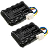 2x Batteri 2500mAh