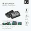 2x Batteri for Nikon D6, Nikon Z 9 EN-EL18D (3500mAh, 10.8V) fra CELLONIC
