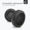 CELLONIC Erstatningsøreputer for 75x75x38mm hodetelefondeksler Myk skumpute Øreputer Over-ear Hodetelefonputer / Øreklokker