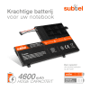 Battery for Lenovo Yoga 510-14AST, 510-14IKB, 510-14ISK, 510-15IKB, 510-15ISK, L15M2PB1, L15C2PB1 7.6V 4600mAh from subtel