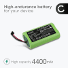 18650-22PM 2P1S Battery for TRELOCK LS 950 Light / Lamp / Torch / Headlamp Battery Replacement - 4400mAh