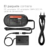 Fuente de Alimentación AC-FZ100 de ca. 3m para Sony A6600 ILCE-6600 A7 III ILCE-7M3 A7R III ILCE-7RM3 A7R IV ILCE-7RM4 A9 II ILCE-9M2 ILCE-7RM3 7.6V - Alimentador para cámaras, videocámaras, SRL, TRL