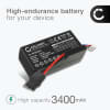 Batteri til Parrot Disco PF070250 (3400mAh, 11.1V) fra CELLONIC