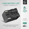 2x Batteri for Samsung SC-D24, SC-D23, SC-D55, SC-D60, SC-D33, SC-D27, SC-D34, SC-D31, SC-D77 Kameraer 3000mAh fra CELLONIC