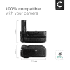 VG-C3EM Batterigrep for Sony A9, A7 III, A7R III, A7S III-kameraer - NP-FZ100 Vertikalt portrettgrep fra CELLONIC