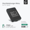 MBM06MH Ersatz Akku für Autec E16 KTC, Autec E16 Sirio 42, Autec Modular MK, Modular MJ Ersatzakku Fernbedienung MBM06MH - Fernsteuerung Zusatzakku 700mAh, Batterie