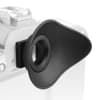 CELLONIC Øyemusling for Canon EOS 1000D EOS 100D EOS 40D EOS 450D EOS 500D EOS 50D EOS 5D EOS 5D Mark II EOS 60D EOS 6D EOS 77D – EF, EB Silikon Erstatning, Antirefleks EVF Øyestykke, Søkerdeksel, Beskyttelseshette