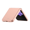subtel Phone Case for Samsung Galaxy Z Flip3 5G (SM-F711) Hardened plastic Matte<br>Thin, Slim Protective Bumper Hardshell Back Cover Hardcase - Crystal Clear