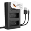 Dual Charger + USB Cable