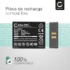 Batterie LX600LI 810mAh pour casque audio Eartec UltraLITE, HUB