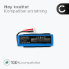 Batteri for JBL Charge 2+, 2 Plus, GSP1029102, MLP912995-2P 6000mAh fra CELLONIC