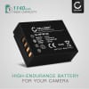 Batteri for Fuji X-T3 -T30 FujiFilm X-T100 -T10 -T1 X-T20 -T2 X-H1 X-E3 -E2 -E1 X-A3 -A10 -A5 -A2 -A1 X-Pro2 -Pro1 X100f - NP-W126 1140mAh reservebatteri