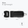 Billaddare för Blackview BV9900, BV9800 Pro, BV9700 Pro, BV6800 Pro, BV6600, BV6300 Pro mobiltelefon med snabb 5V 3A, 3000mA laddning och 1m USB-kabel / laddsladd för smartphone, mobil