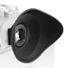 CELLONIC Øyemusling for Sony Alpha 7 – FDA-EP16 Sammenleggbar gummi Erstatning, Antirefleks EVF Øyestykke, Søkerdeksel, Beskyttelseshette