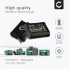 2x Batteri for GoPro Hero 13, AHDBT-1301 AHDBT-1301PR (1900mAh, 3.89V) + Dobbel Lader fra CELLONIC