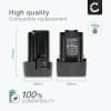 Batteri for Makita DF330D, BMR102, DMR108, DMR105, MR051, DMR102, TD090D (Makita BL1013, BL1014) 10.8V  2000mAh Li Ion fra CELLONIC