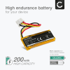 Batteri for CalAmp LMU-200, 300, 3000, 3030, 800 - 200mAh fra CELLONIC