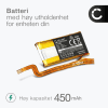 Batteri for Apple iPod 5 Gen A1136 5.5 Gen A1136 iPod 6 Gen A1238 Classic iPod 7 Gen A1238 Classic late 2008 2009 450mAh + Verktøy fra CELLONIC