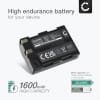 Batteri for Nikon D100 D50 D70 D70s EN-EL3 / EN-EL3a (1600mAh, 7.4V) fra CELLONIC