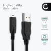 14 Pin Connector til USB A kamerakabel for Panasonic Lumix DMC-TZ7, DMC-GH2, DMC-FZ100 hurtigladende datakabel K1HY08YY0031, svart, PVC, 1.5m fra CELLONIC