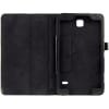 Étui avec stand intégré pour tablette Samsung Galaxy Tab 4 8.0 (SM-T330 / SM-T331 / SM-T335) - Cuir synthétique, couleur noir Housse Pochette