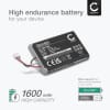 Batteri for Sony PS5 Controller (CFI-1015A, CFI-ZCT1W), LIP1708 1600mAh fra CELLONIC