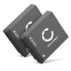 2x Batteri 600mAh