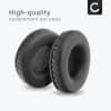 CELLONIC Erstatningsøreputer for 75x75x38mm hodetelefondeksler Myk skumpute Øreputer Over-ear Hodetelefonputer / Øreklokker