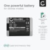 Batteri for Canon PowerShot G7 X (Mark II), G9 X (Mark II), SX720 HS, SX730 HS, G5 X, SX620 HS - NB-13L (1010mAh) reservebatteri