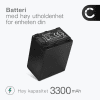 2x Batteri for Sony FDR AX33 AX53 AX700 AX100 NX80 CX625 CX450 CX900 CX680 CX675 PJ675 NPFV70 Kameraer 3300mAh fra CELLONIC