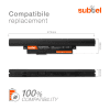 Batteri for Medion Akoya E7416, E7419, E7420, E7415, E7416T, P7641, Erazer P7643, P7647 2600mAh fra subtel