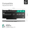 Batteri for Dell Latitude E5550, E5450, E5250, 3160, 3150 5800mAh 7.4V fra CELLONIC