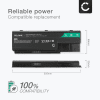 Batteri for Acer Aspire 8930G, 5920G, 5920, 6930G, 7738G, 7736ZG, 8920G, 8920, AS07B32 4400mAh fra CELLONIC