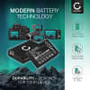 2x Batteri for Drift Ghost S, Drift Ghost S HD, Drift HD Ghost Kameraer 1750mAh fra CELLONIC