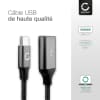 Câble USB OTG pour bq Aquaris X / X Pro / X2 / X2 Pro / C - Adaptateur On The Go