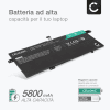 Batteria per portatile Lenovo Ideapad 720S, L16C4PB3, L16L4PB3, L16M4PB3 ricambio per laptop 5800mAh 7.7V 