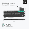 Batteri for HP ZBook 15 G3 / ZBook 17 G3 / ZBook 15 G4 Series, VV09XL 4600mAh fra CELLONIC