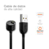 Cable USB para Amazfit Band 5 / Xiaomi Mi Band 5 / Mi Band 6 - Cable de Carga y Datos  1A negro PVC