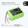 Batteri for Roto DS1000, DS1000S, RT2-SF G1, RT1-SF G1 2000mAh fra CELLONIC
