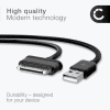 Datakabel for Samsung Galaxy Note 10.1 / Tab 8.9 / Tab 10.1 / Tab 2 7.0 / Tab 2 10.1 - 1.0m USB kabel, svart