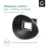 2x Oculare CELLONIC® per visore/mirino/viewer - Sostituzione dell’originale Canon EOS Universal 22mm smarrito Protezione in Materiale sintetico gommino, ‘eye cup’