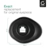 CELLONIC Øyemusling for Sony Alpha 7 – FDA-EP16 Sammenleggbar gummi Erstatning, Antirefleks EVF Øyestykke, Søkerdeksel, Beskyttelseshette