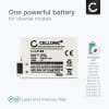 2x Batteri for Canon Rebel T2i T3i T4i T5i, EOS 550D 600D 650D 700D, Kiss X4 X5 X6i, LPE8 Kameraer 1020mAh fra CELLONIC
