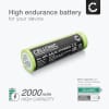 Batteri for Braun Series 3 3040s, 3020s, 3000s, 3090cc, 3050cc, 350cc / Series 1 150, 150S-1, 130S-1 2000mAh fra CELLONIC