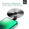 CELLONIC® Ventilatore da smartphone, ventola usb-c compatibile con cellulari usb-c Android, nero, rinfrescati al cellulare (attivare prima la funzione OTG nelle impostazioni)