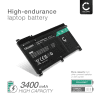 Batteri for HP Pavilion X360, Stream 14, ON03XL, BIO3XL, BI03XL 3400mAh 11.55V fra CELLONIC