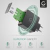 USB Laddare för mobiltelefon surfplatta högtalare med USB PD Power Delivery 30W - 5.4A USB Snabb Laddare Väggladdare för uttag USB Power Adapter