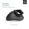CELLONIC Øyemusling for Canon EOS 1000D EOS 100D EOS 40D EOS 450D EOS 500D EOS 50D EOS 5D EOS 5D Mark II EOS 60D EOS 6D EOS 77D – EF, EB Silikon Erstatning, Antirefleks EVF Øyestykke, Søkerdeksel, Beskyttelseshette
